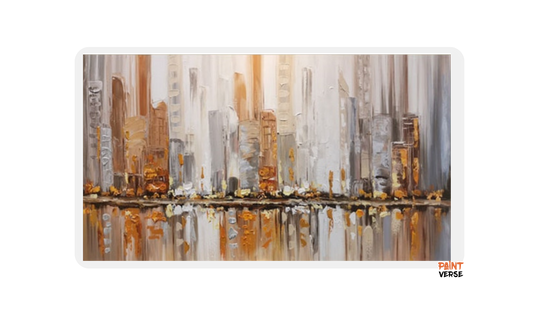 Large-Size 100% Hand-Painted Modern Oil Paintings