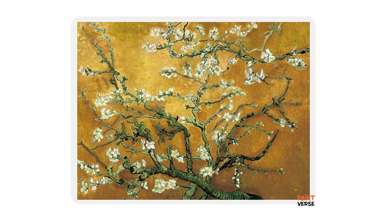 Vincent Van Gogh Blossoming Almond Tree Posters and Prints Impressionist Oil Painting