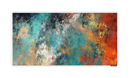 Abstract Colorful Clouds Canvas Painting Wall Art Picture Modern Nordic Posters