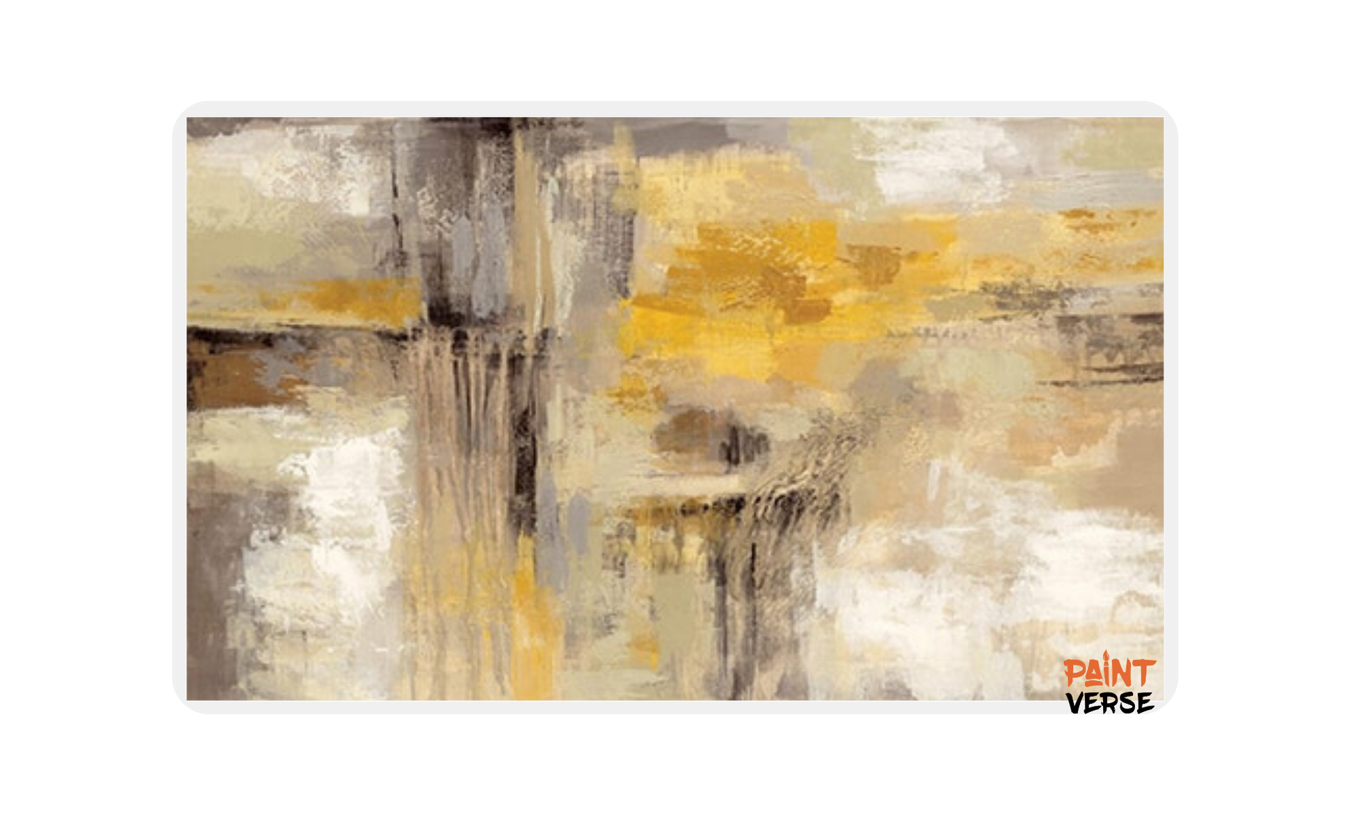 80X120CM Gold Abstract Oil painting on Canvas Scandinavian Posters and