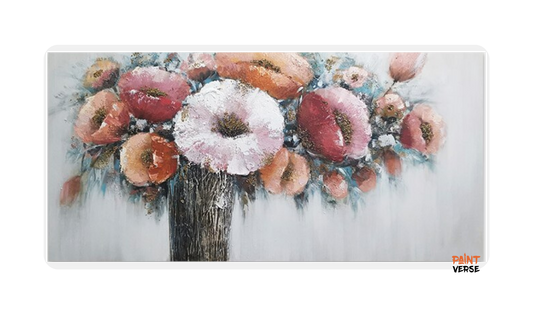 Abstract Beautiful Flowers Trees Painting Printed On Canvas Nordic Wall Art Posters
