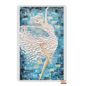 Modern Handmade Wall Picture Decor Living Room Dancer Poster Artwork