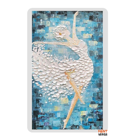 Modern Handmade Wall Picture Decor Living Room Dancer Poster Artwork