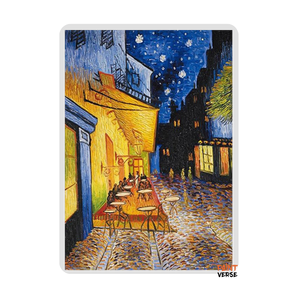 Famous Van Gogh Café Terrace Night Oil Painting Hand-Painted Canvas