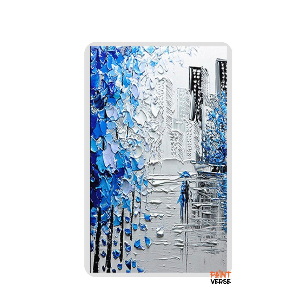 Oil Painting On Canvas Large Contemporary For Sleeping Room Wall Decor