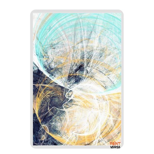 Abstract Geometry Black Gold Blue Posters And Prints Canvas Painting Nordic