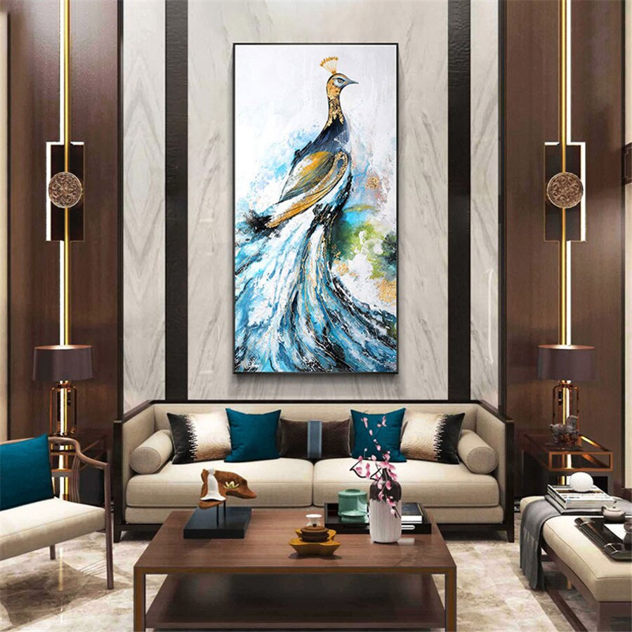 Modern Abstract Oil Painting Picture Hand Painted Canvas