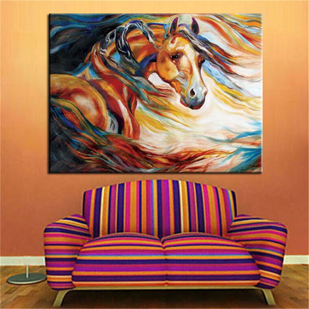 Abstract Hand Painted animal Oil Painting Modern Canvas home Decor