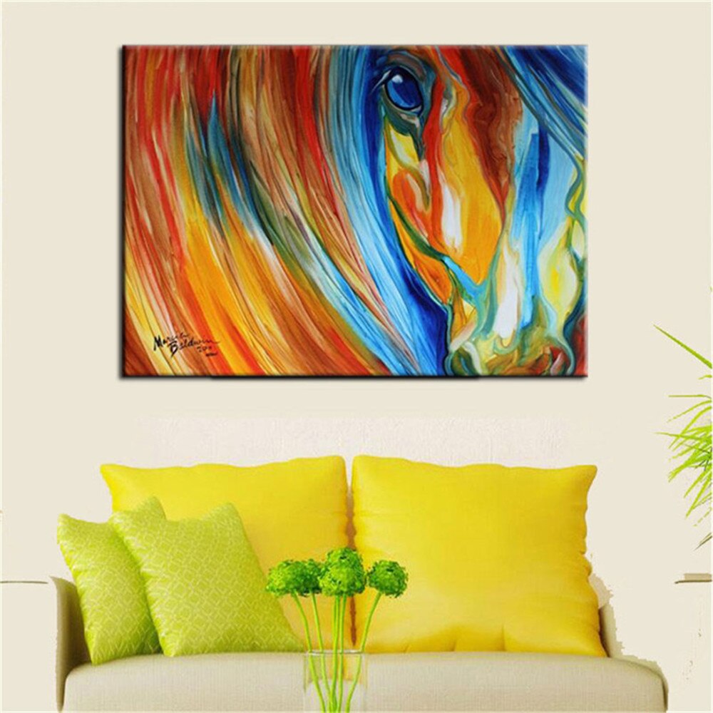 Abstract Hand Painted animal Oil Painting Modern Canvas home Decor