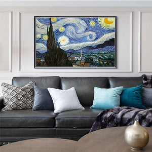 Van Gogh Monet Hand-Painted Oil Paintings Starry Night