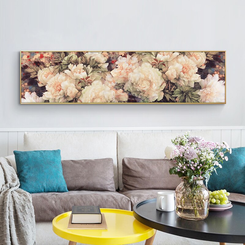 Classic Roses Posters and Prints Oil Painting on Canvas Art Cuadros Valentine's Day Decor