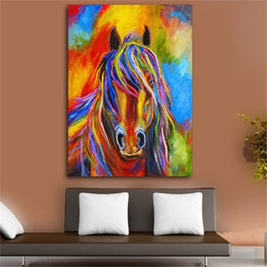 Abstract Hand Painted animal Oil Painting Modern Canvas home Decor