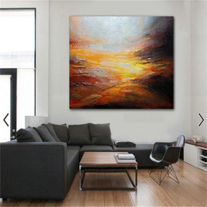 100% Hand-Painted Abstract Oil Paintings Wall Art Ainting
