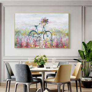 Monet 100%hand-painted beautiful oil painting flowers