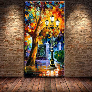 On Canvas Wall Art Large Salon Forest Poster Decor Living Room