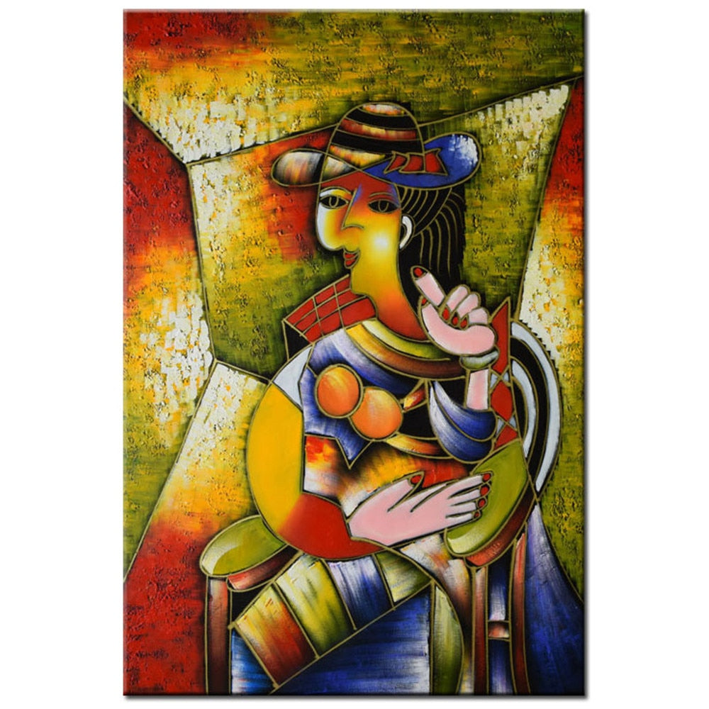 Modern canvas home decor wall art famous Picasso works abstract