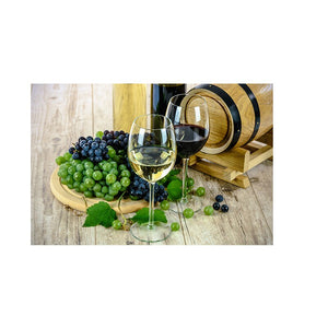 Wine Glass Grape Canvas Painting Posters and Prints Scandinavian Modern Nordic Wall Art