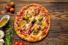 Pizza Vegetables Cooking Supplie Kitchen Canvas Painting Cuadros Posters and Prints