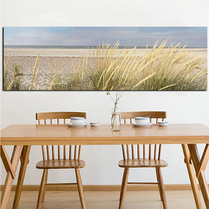 Wall Canvas Art Seascape Beach Landscape Painting Poster HD Print