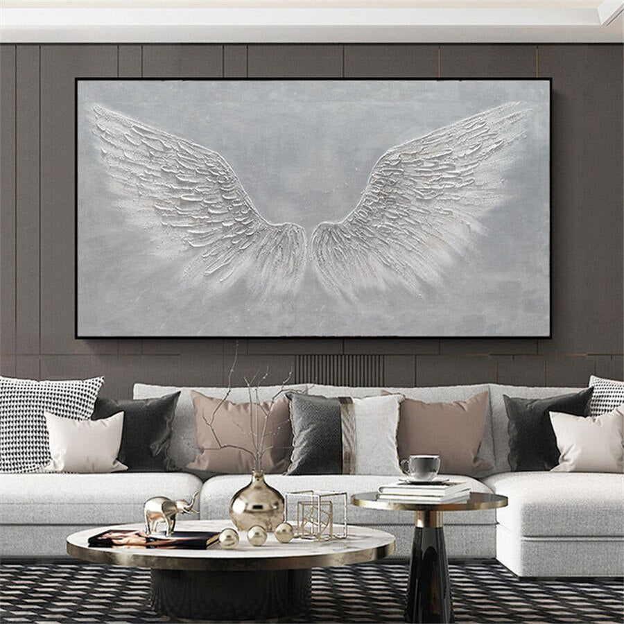 Oil Painting Canvas Painting Animal wings poster Home Living Room Decor mural