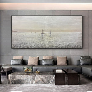 Hand-Painted Oil Painting Modern Abstract Home Decoration