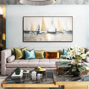 Hand-Painted Oil Painting Modern Abstract Home Decoration