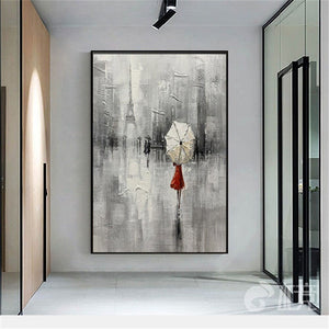 Aritist Hand painted oil Painting Abstract Woman Figure wall