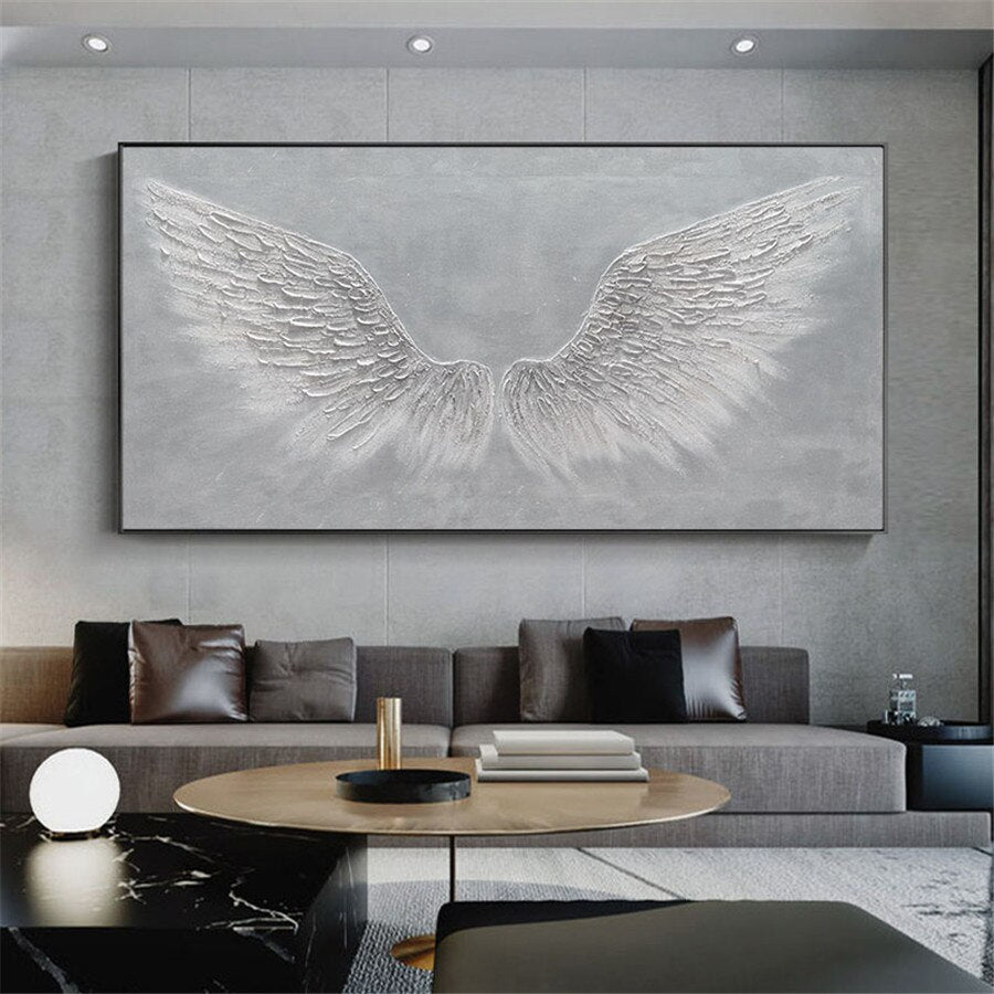 Oil Painting Canvas Painting Animal wings poster Home Living Room Decor mural