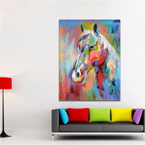 Abstract Hand Painted animal Oil Painting Modern Canvas home Decor