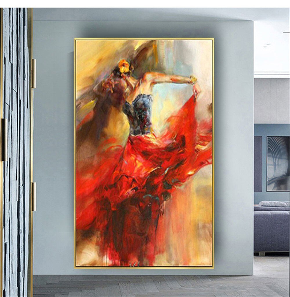 Abstract home Decor Handmade Oil Painting On Canvas