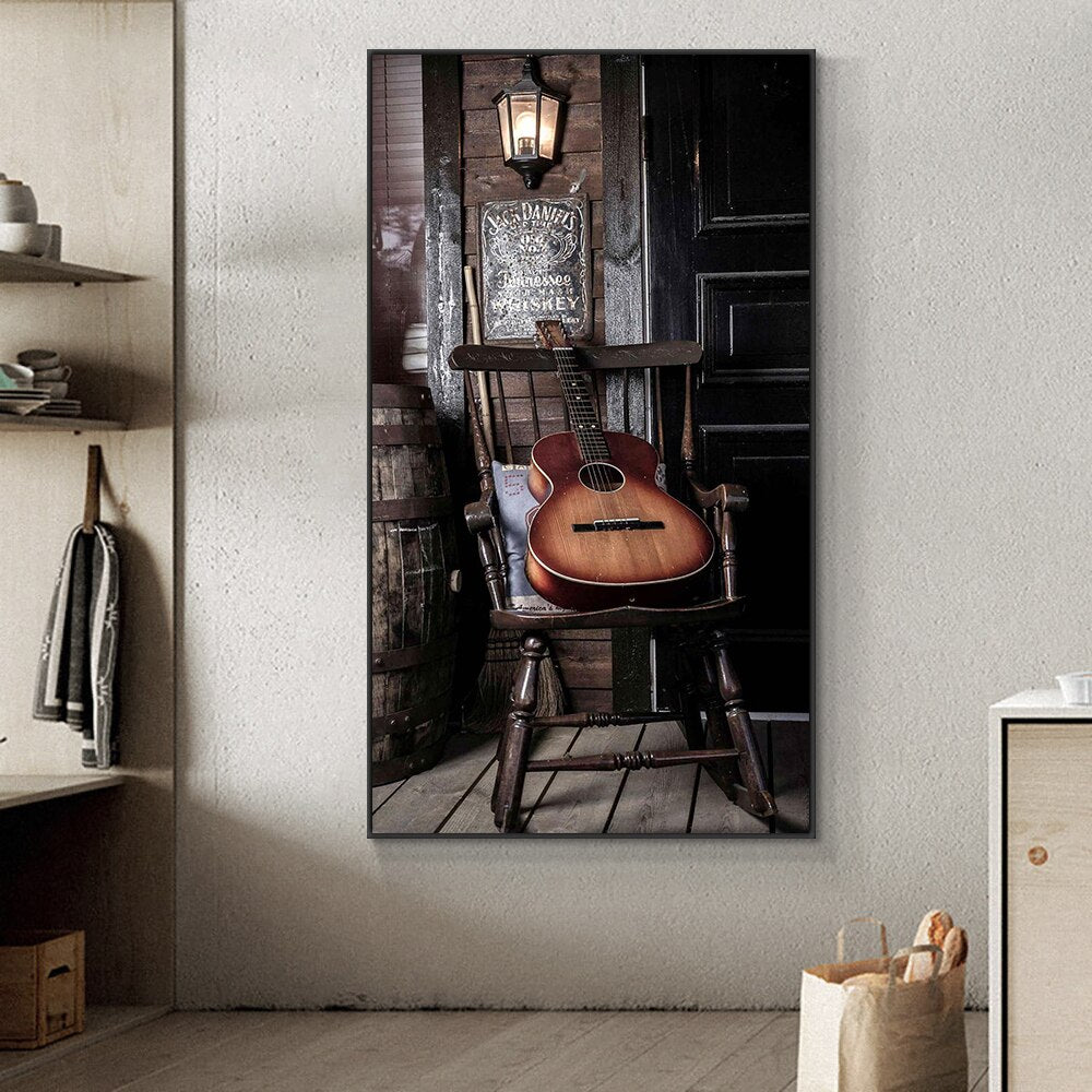 Violin Poster And Printed Painting Reproductions on Canvas Posters