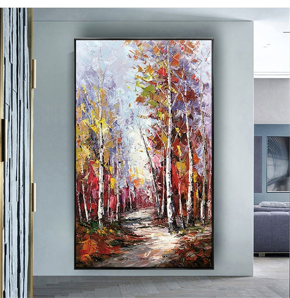 High Quality 100% Hand-Painted Abstract Oil Painting
