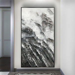 Abstract Oil Painting On Canvas Picture Indoor Landscape Mural Decor