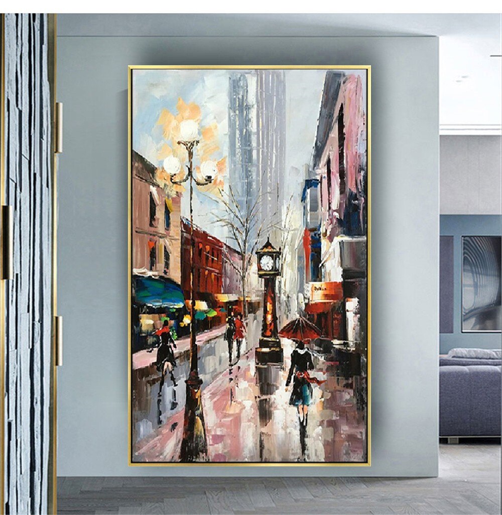 Quality Beautiful wall Picture Artwork Handmade Oil Painting