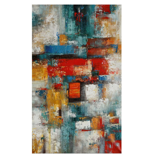 Abstract Colorful Oil Painting HD Prints And Posters On Canvas Garden Wall