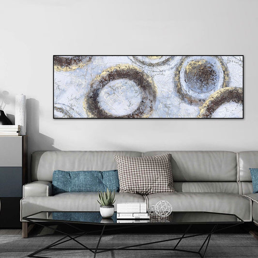 Abstract 3D Textured Oil Painting Printed On Canvas Modern Posters