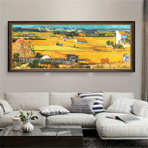 Handmade big canvas oil painting African modern pop art picture